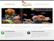 Tablet Screenshot of izitec.net